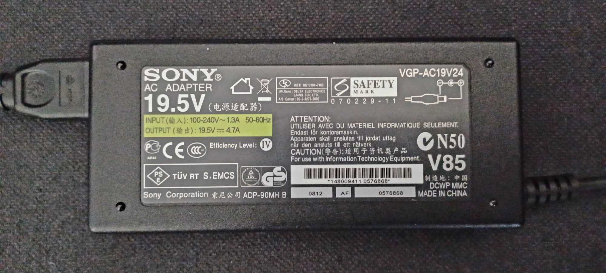 Sony VAIO Carregador