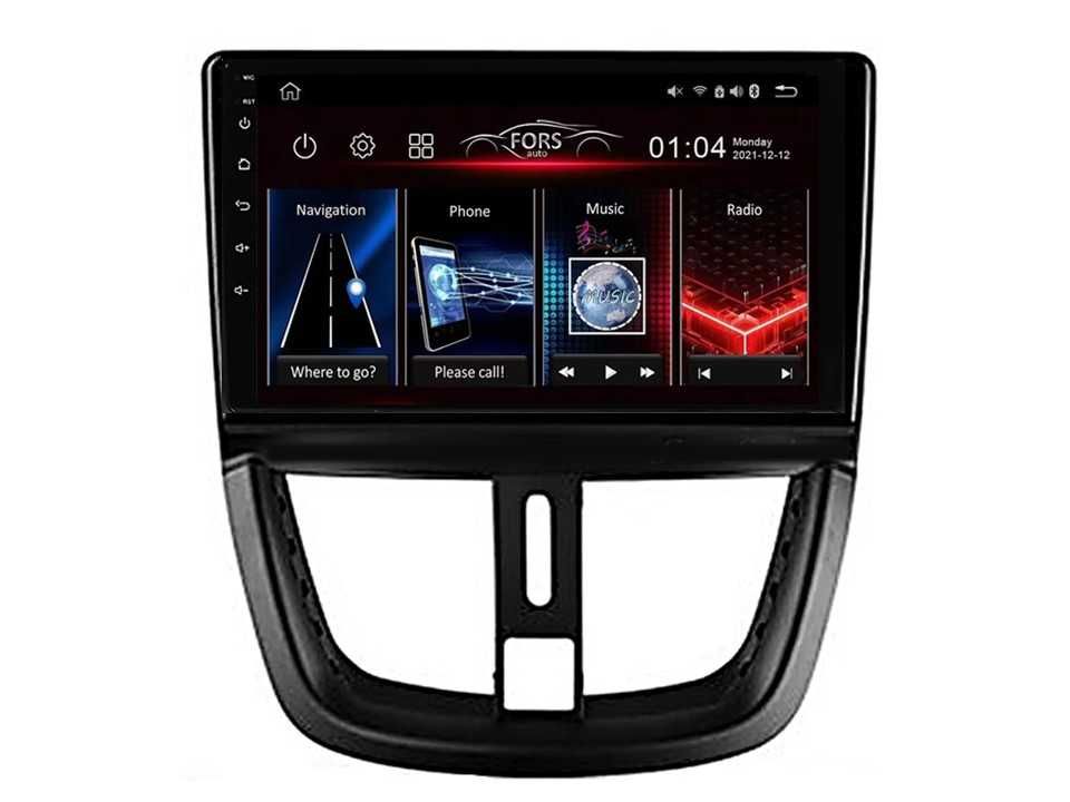 Radio samochodowe Android Peugeot 207 (9") 2006.-2015