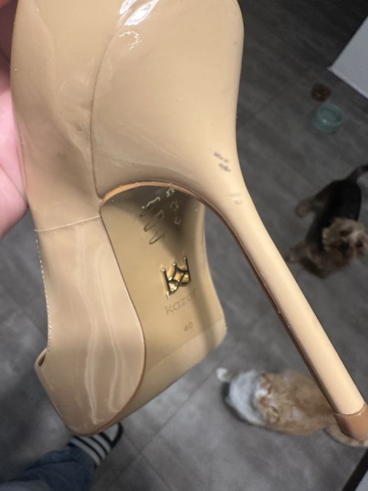 Kazar szpilki uzywane w rozmiarze 41