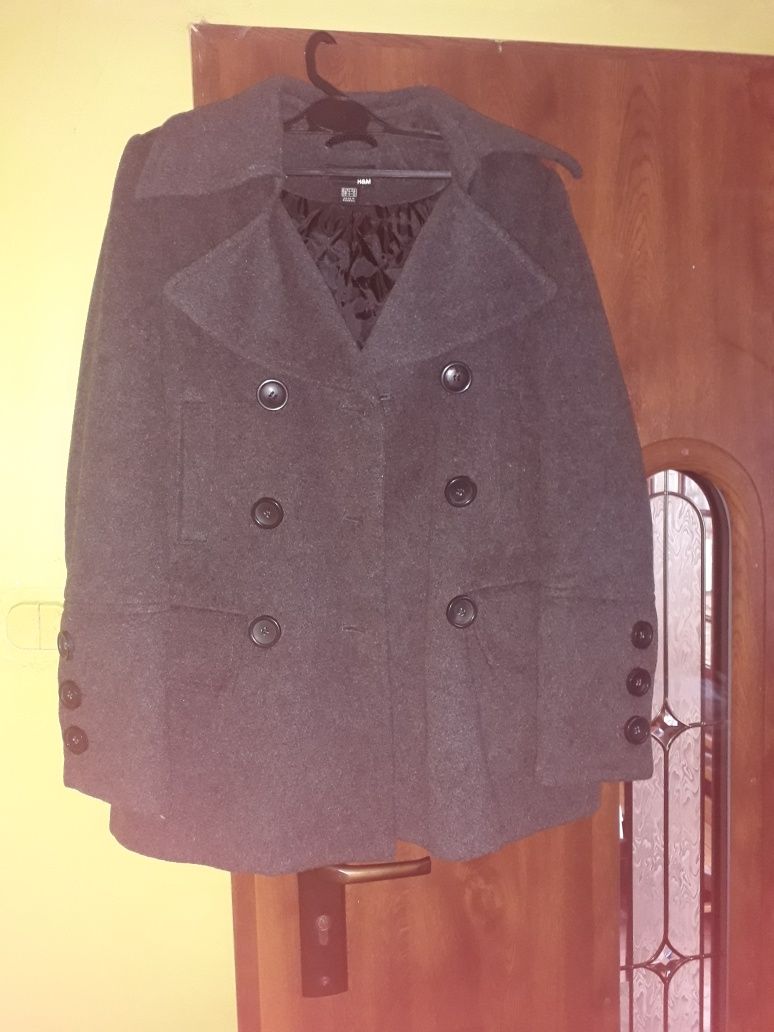 R. 34 H&M krótki płaszczyk kurtka