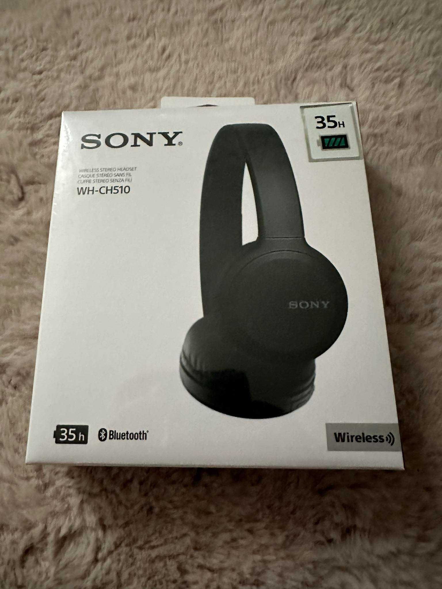 Słuchawki bezprzewodowe Sony WH-CH510 nowe