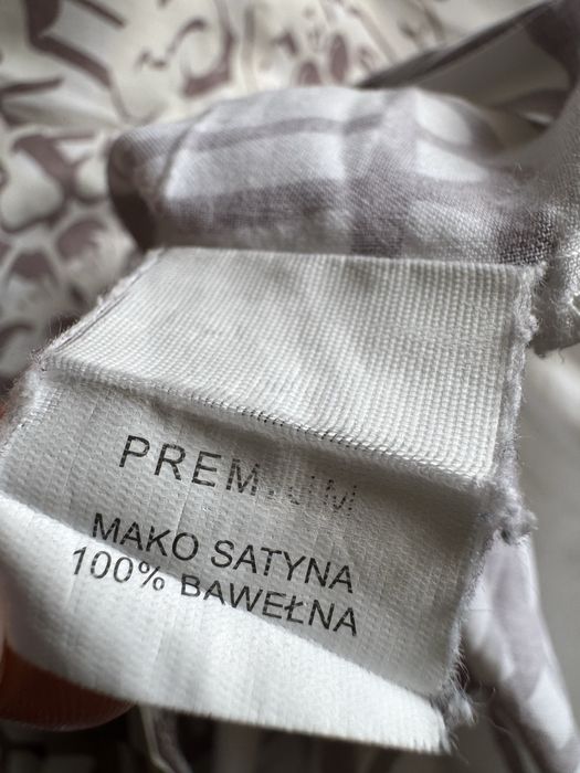 Pościel 200x220 mako satyna 100% bawełna