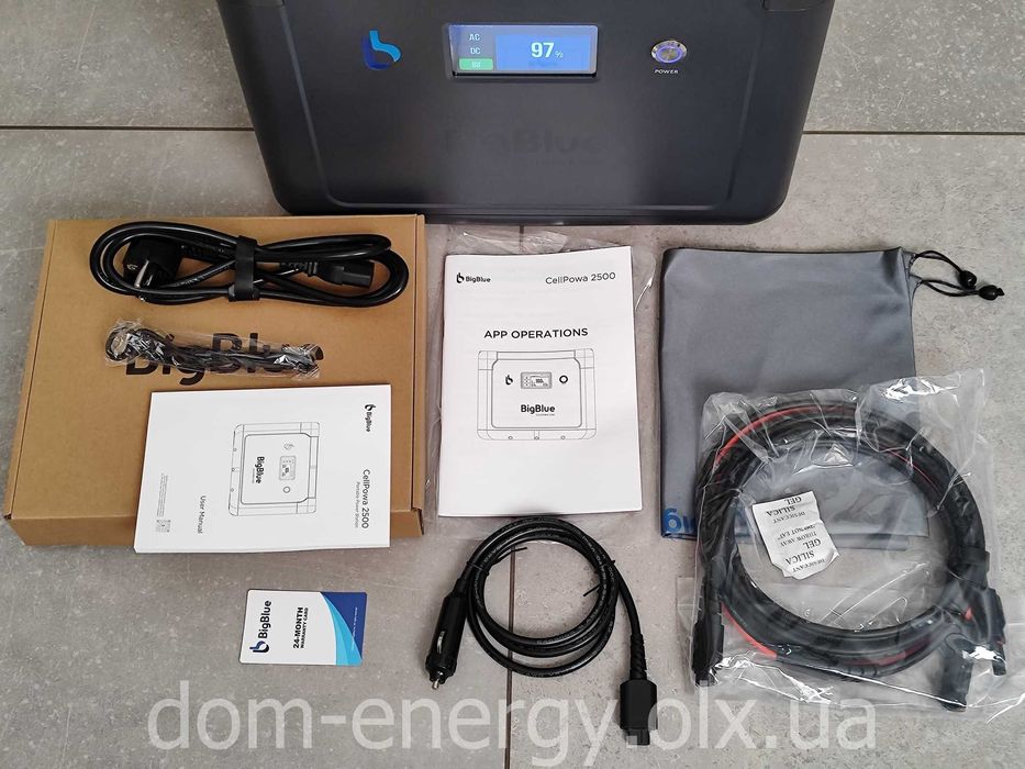 Портативная зарядная станция 2500W Вт СР2500 Пик 5000Вт универсальная