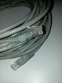 Kabel internetowy z zarobionymi końcówkami 10 m