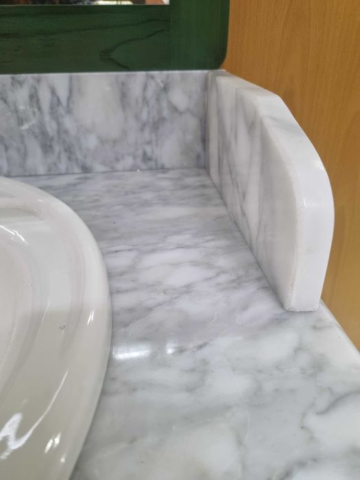 Armário de wc verde estilo vintage 83cms NOVO