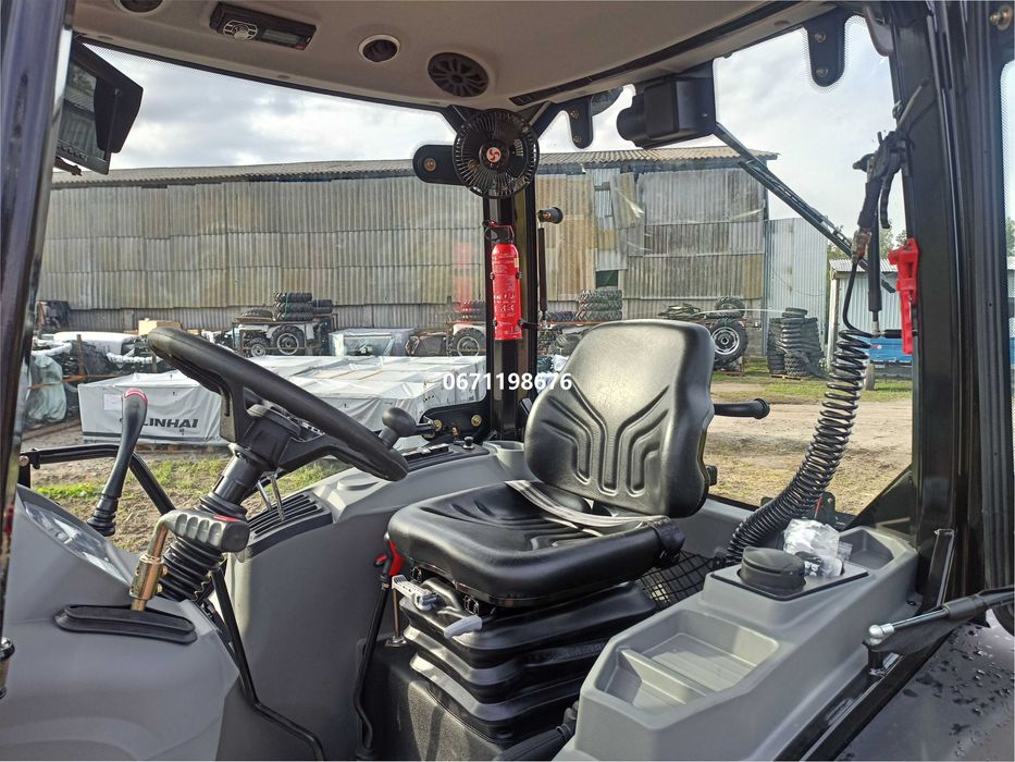 Мінітрактор Скаут TE-504C A/C з кондиціонером нова широка резина