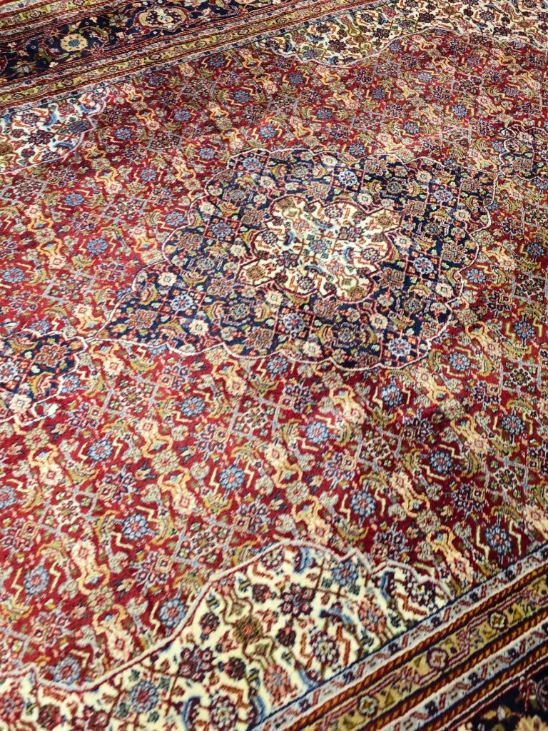Kaszmirowy Tabriz - Przepełniony pięknem -  Perski dywan -  245x360