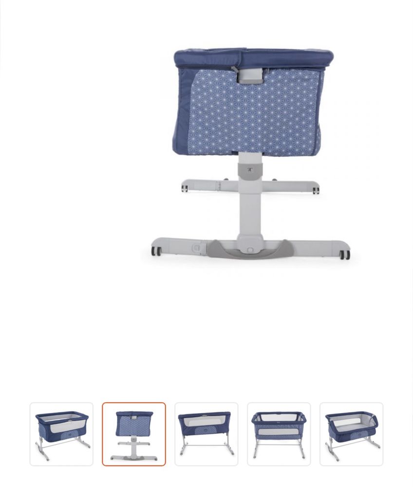 Berço Next 2 Me Chicco Dream Navy