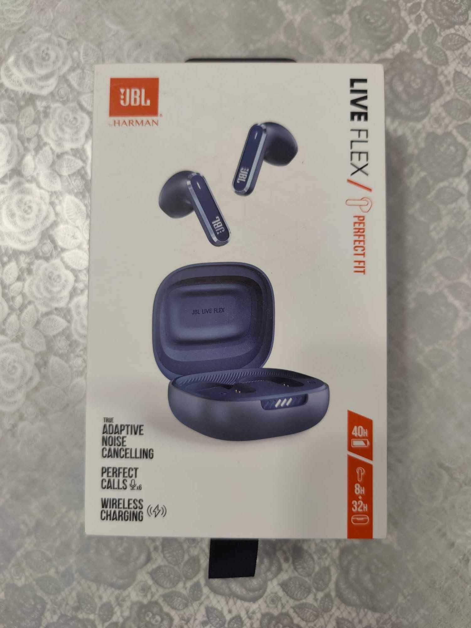 Навушники JBL Live Flex Blue НОВІ !!! / СУПЕРЦІНА !!!