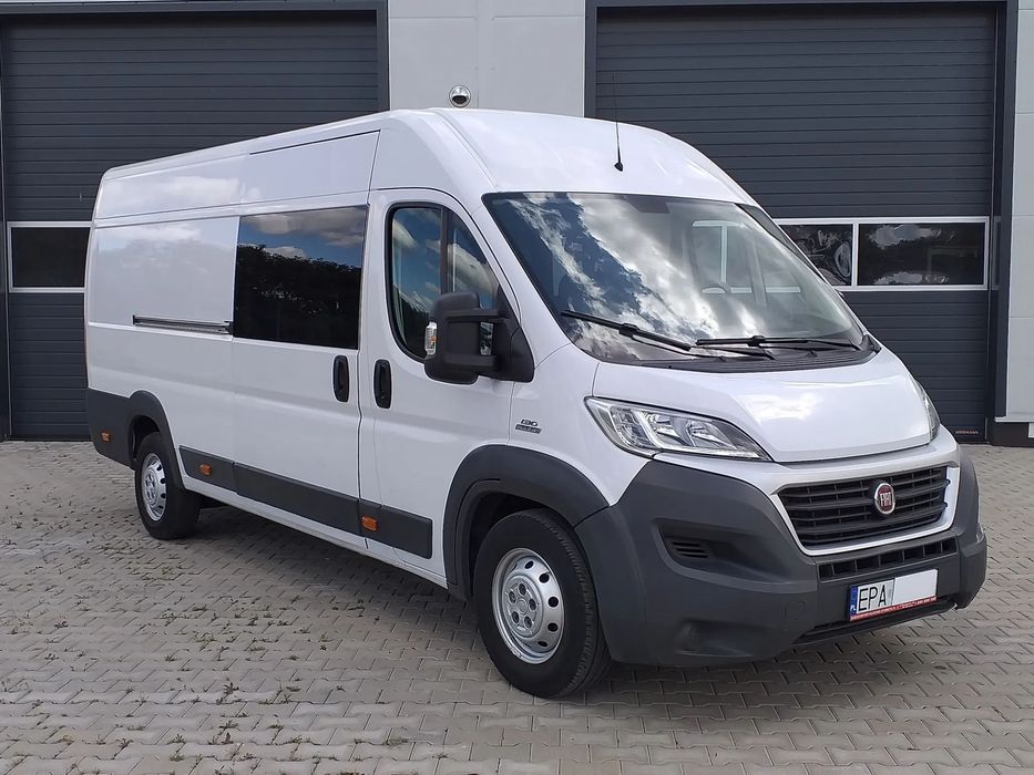 Fiat DUCATO L4H2 MAXI BRYGADÓWKA 7 OSÓB NAVI KLIMA NR. 3  homologacja cięzarowa, brygadówka 7 osób, klima, navi ,nr 3