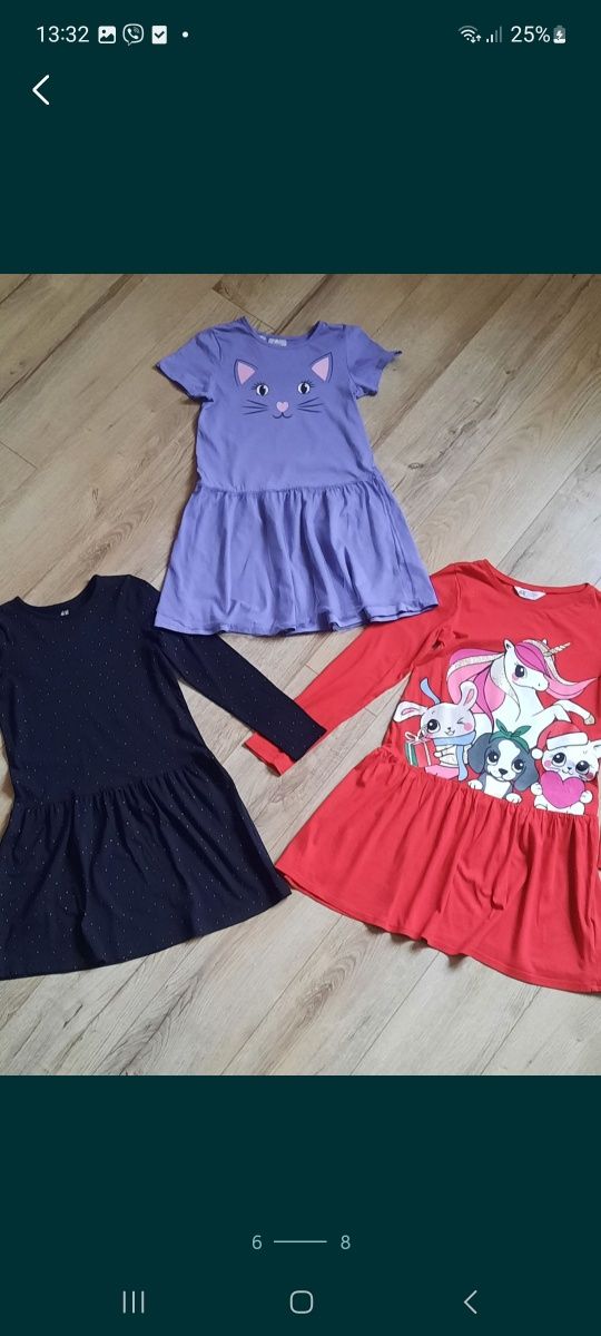 Спіднички  юпочки плаття  реглани для дівчинки 6-7 років