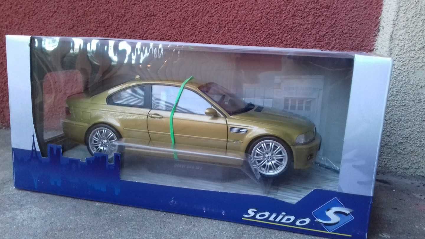 BMW M3 E46 1:18 solido 3 seria model samochodu