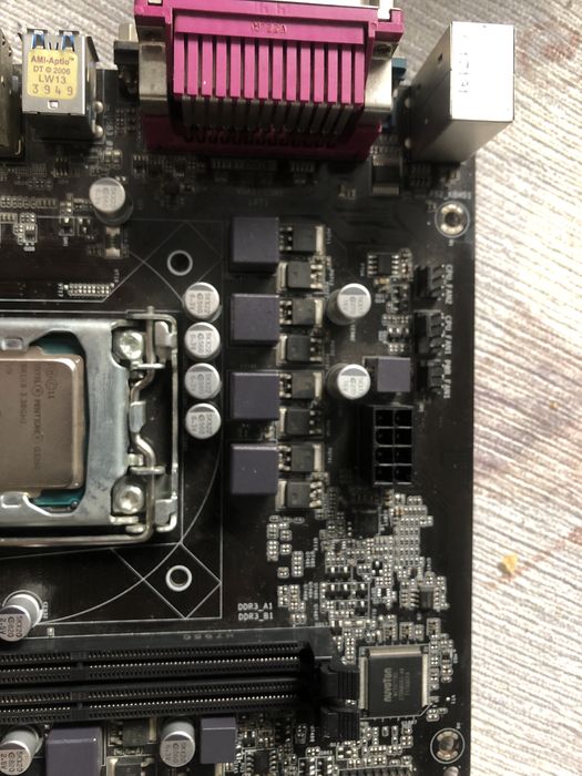 Материнська плата + процесор