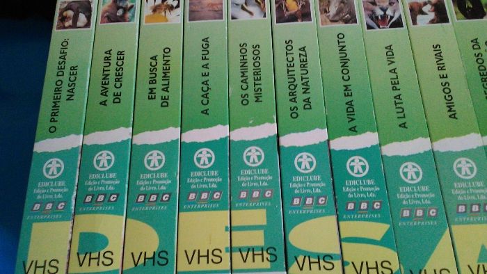 Desafios da Vida - Coleção completa 37 cassetes VHS (Edição Ediclube)