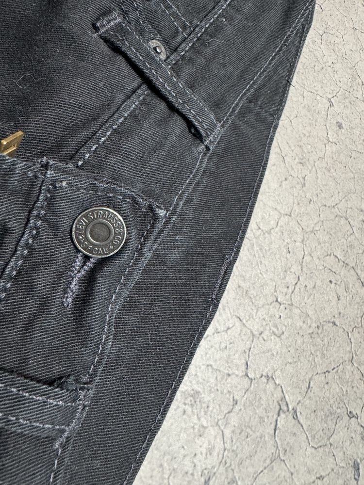 Мужские Черные Джинсы Levis Strauss 34x32 Оригинал Идеал