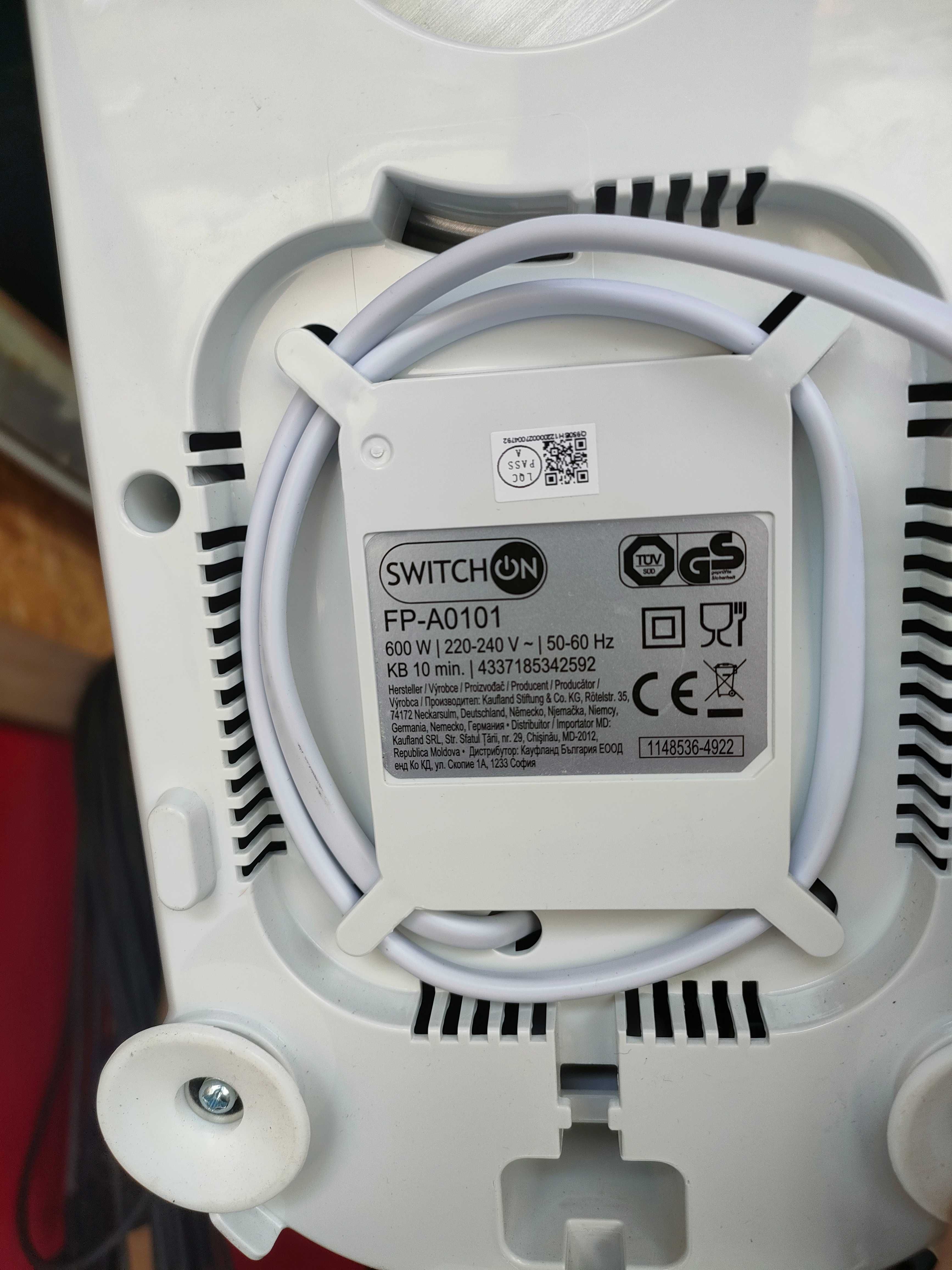 Robot Mikser Planetarny SWITCH 600 W BIAŁY