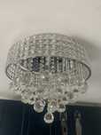 Lampa sufitowa krysztalki