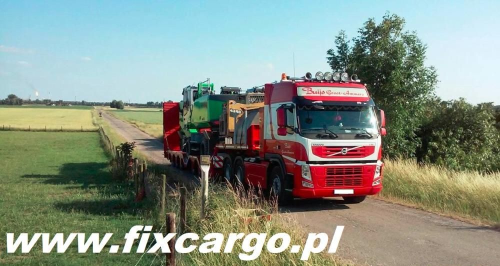 Transport kombajnów ciągników maszyn rolniczych CAŁA POLSKA i EUROPA