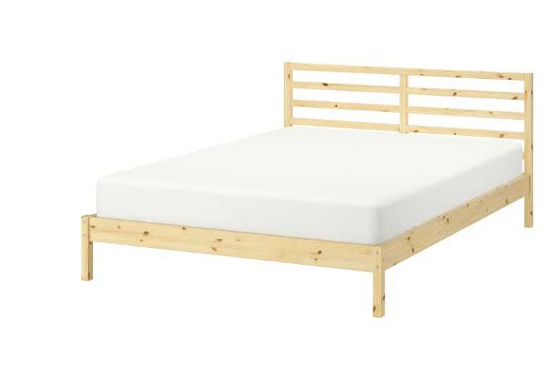 Estrutura de cama, pinho, 140x200 cm