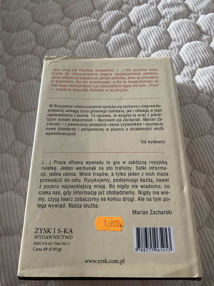 Marian Zacharski Rosyjska Ruletka