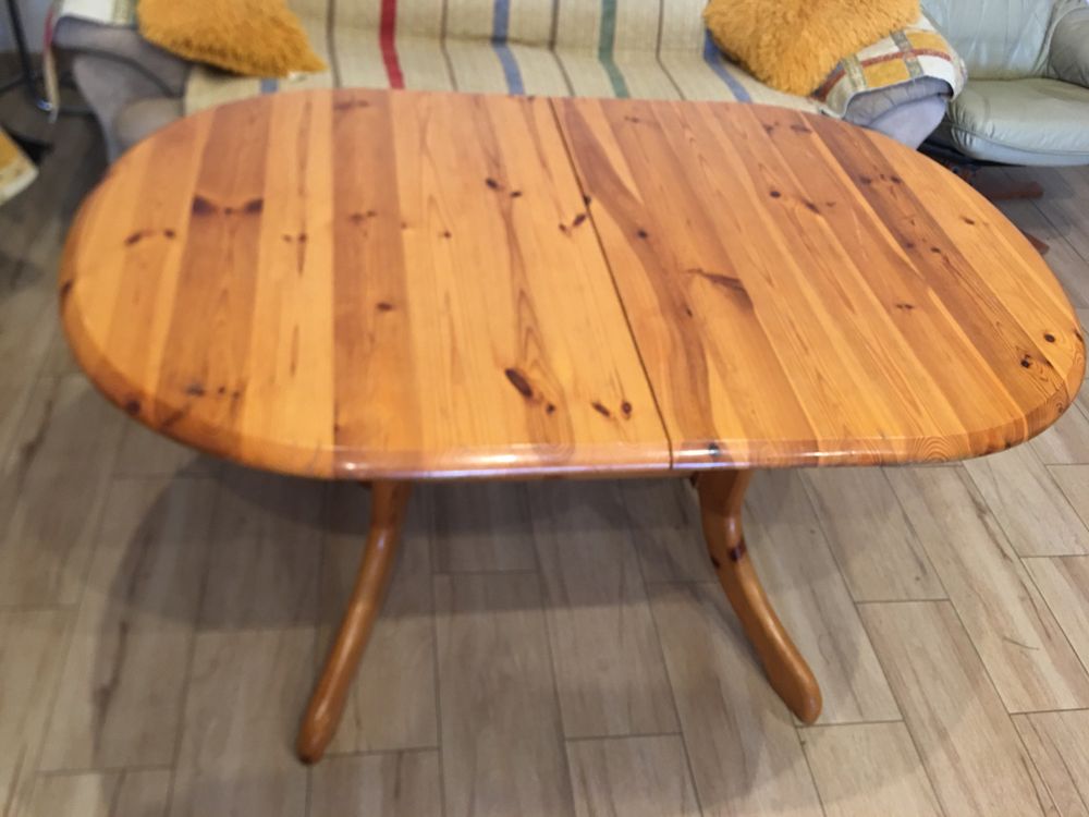 Stół z drewna pokojowy rozsuwany