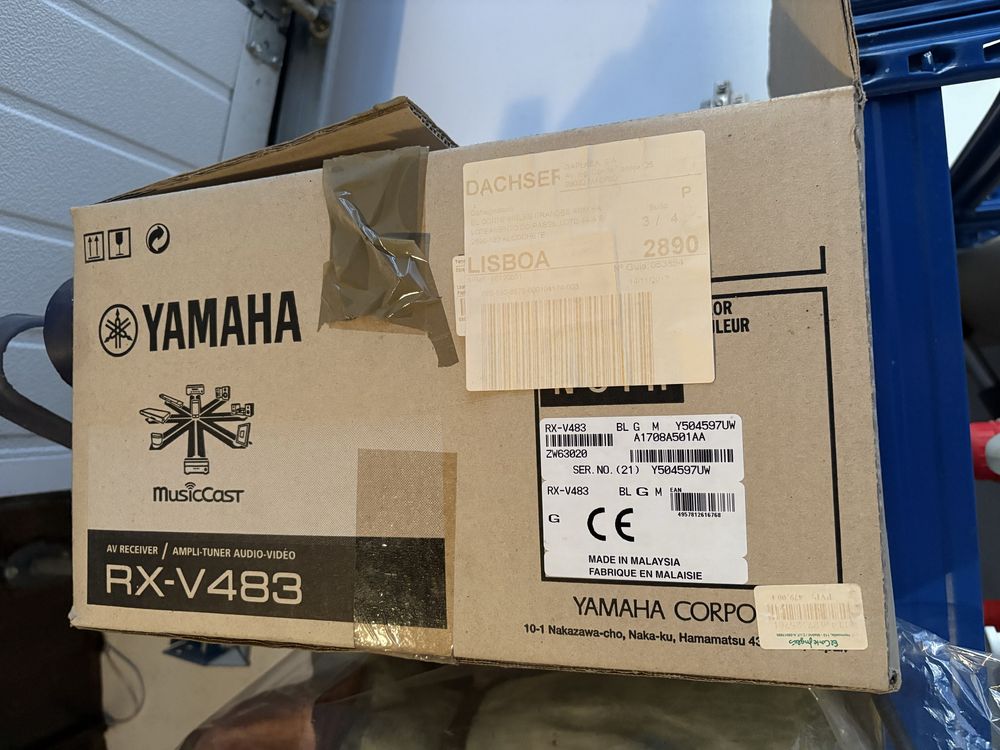 Vendo receiver AV Yamaha RX-V483