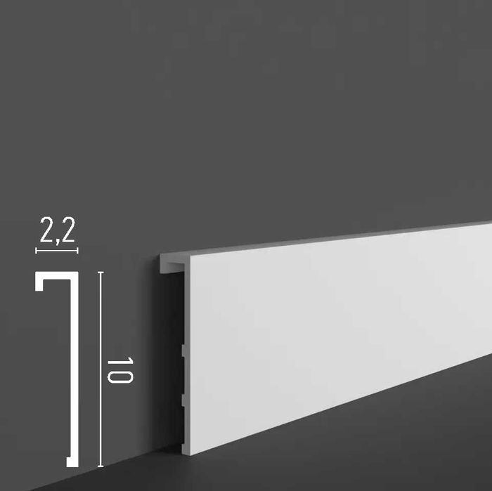 Плінтус з надміцного дюрополімеру! Молдинг! Величезний вибір!