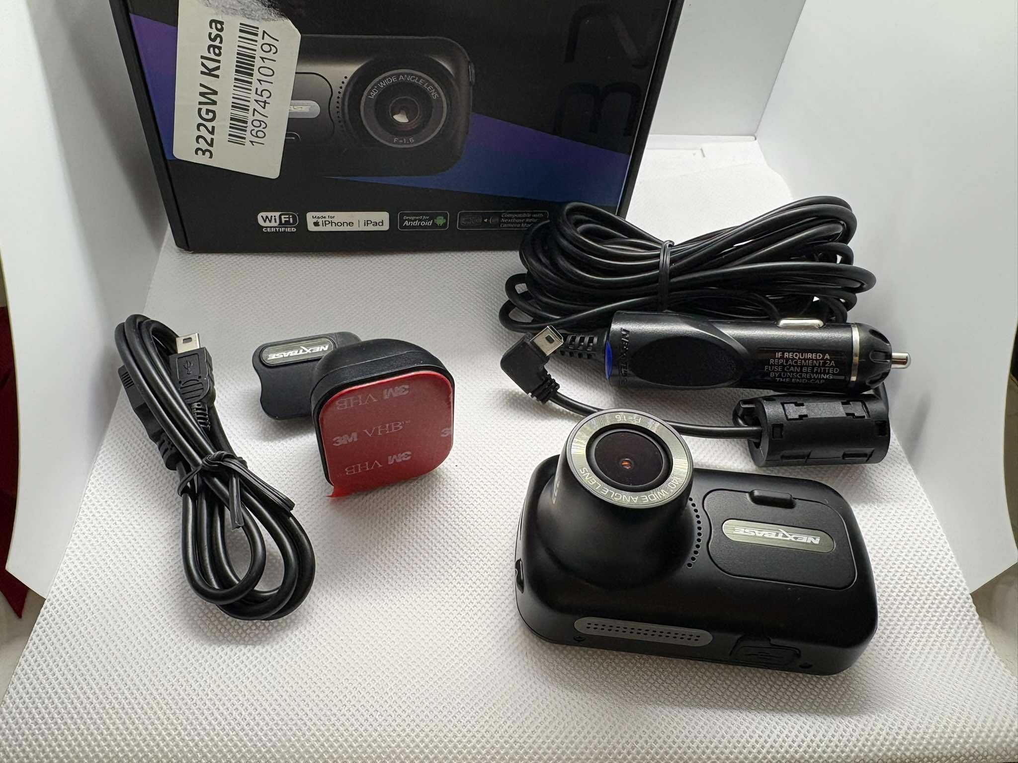 Wideorejestrator NEXTBASE 322GW GPS WIFi Full HD/Nowy Lombard/Katowice