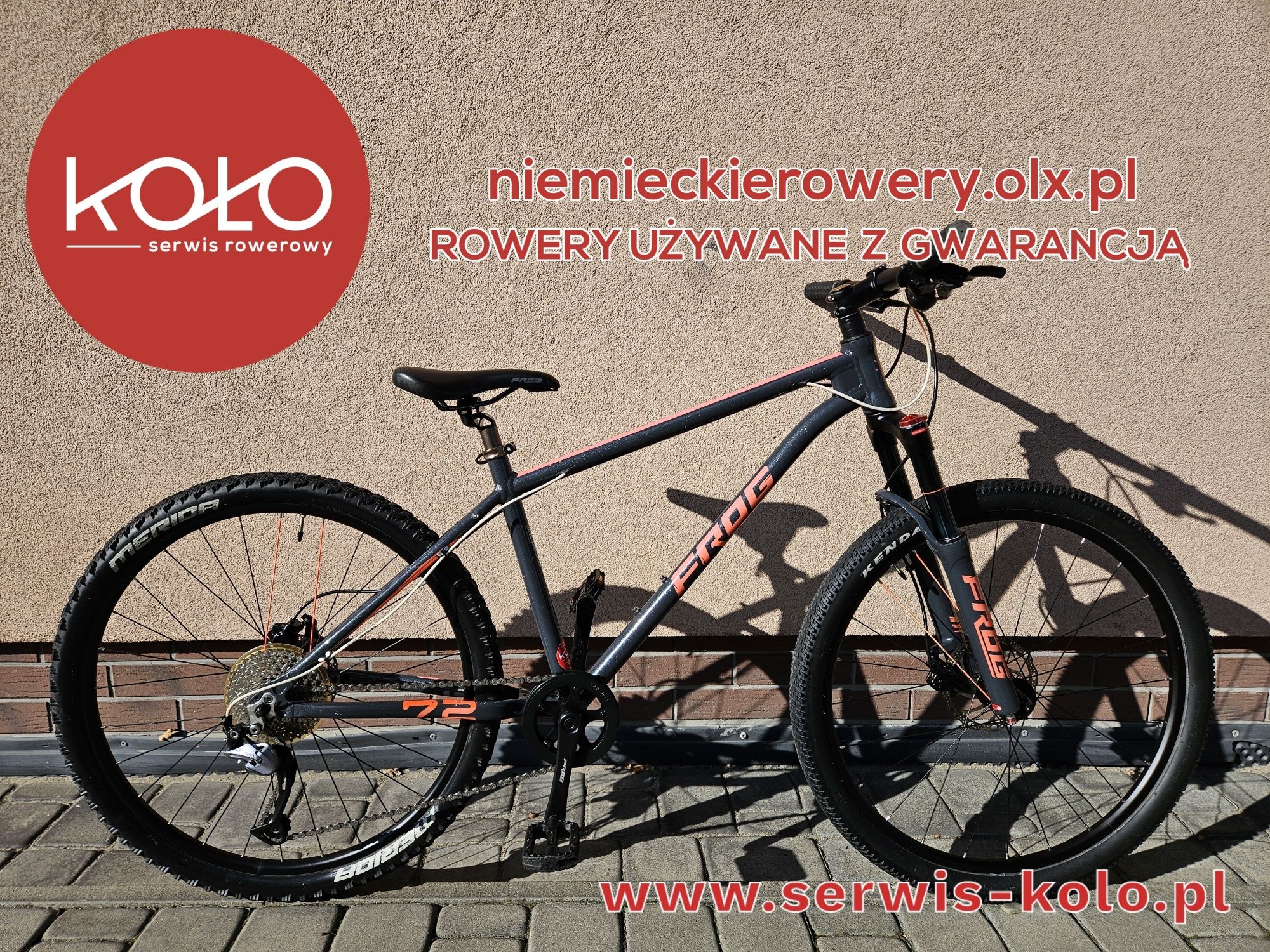 Rower dziecięcy FROG 72 koła 26 SHIMANO ALIVIO aluminium rabat WYSYŁKA