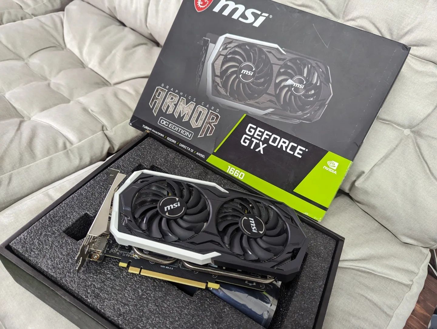 Топ! MSI ARMOR GTX 1660 OC Edition 6GB / XPLAY-PC