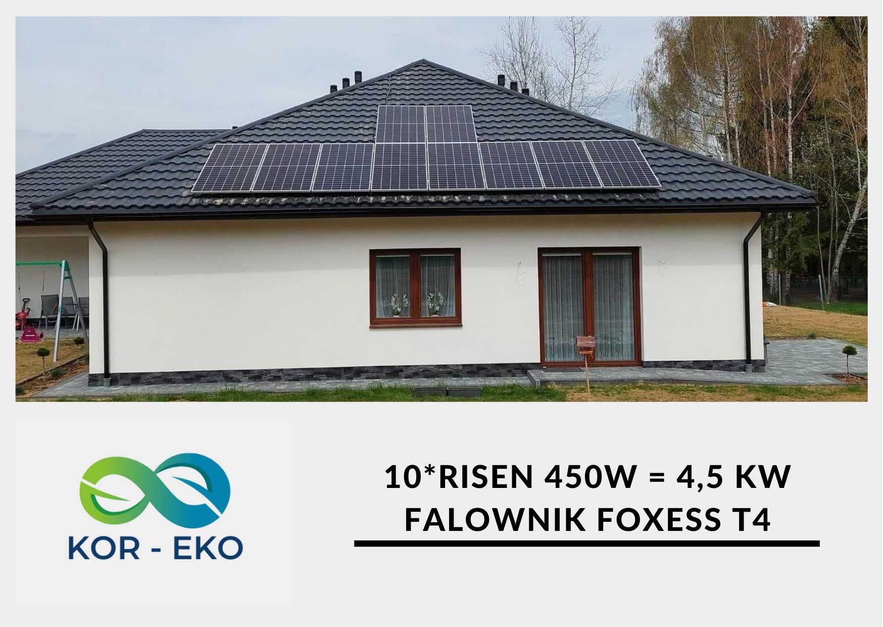 Fotowoltaika, Instalacja Fotowoltaiczna 10kW, 30 499zł, Dofinansowanie