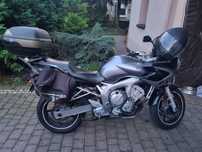 Yamaha Fazer FZ6, 2007r. Srebrny 600 cm