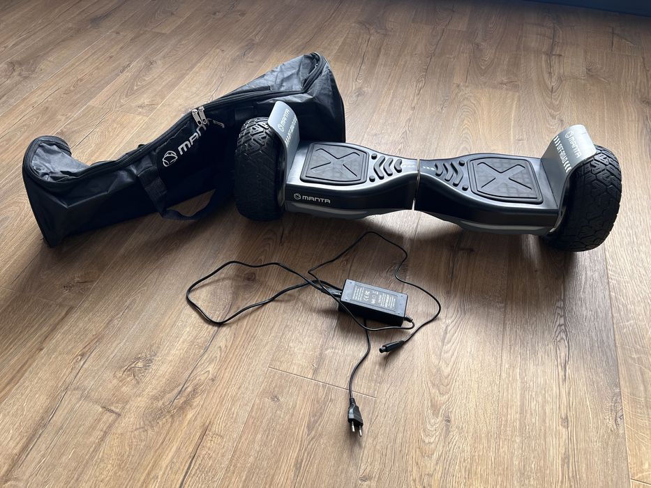 Hoverboard Manta offroad 8,5 cala malo uzywany+etui+ladowarka