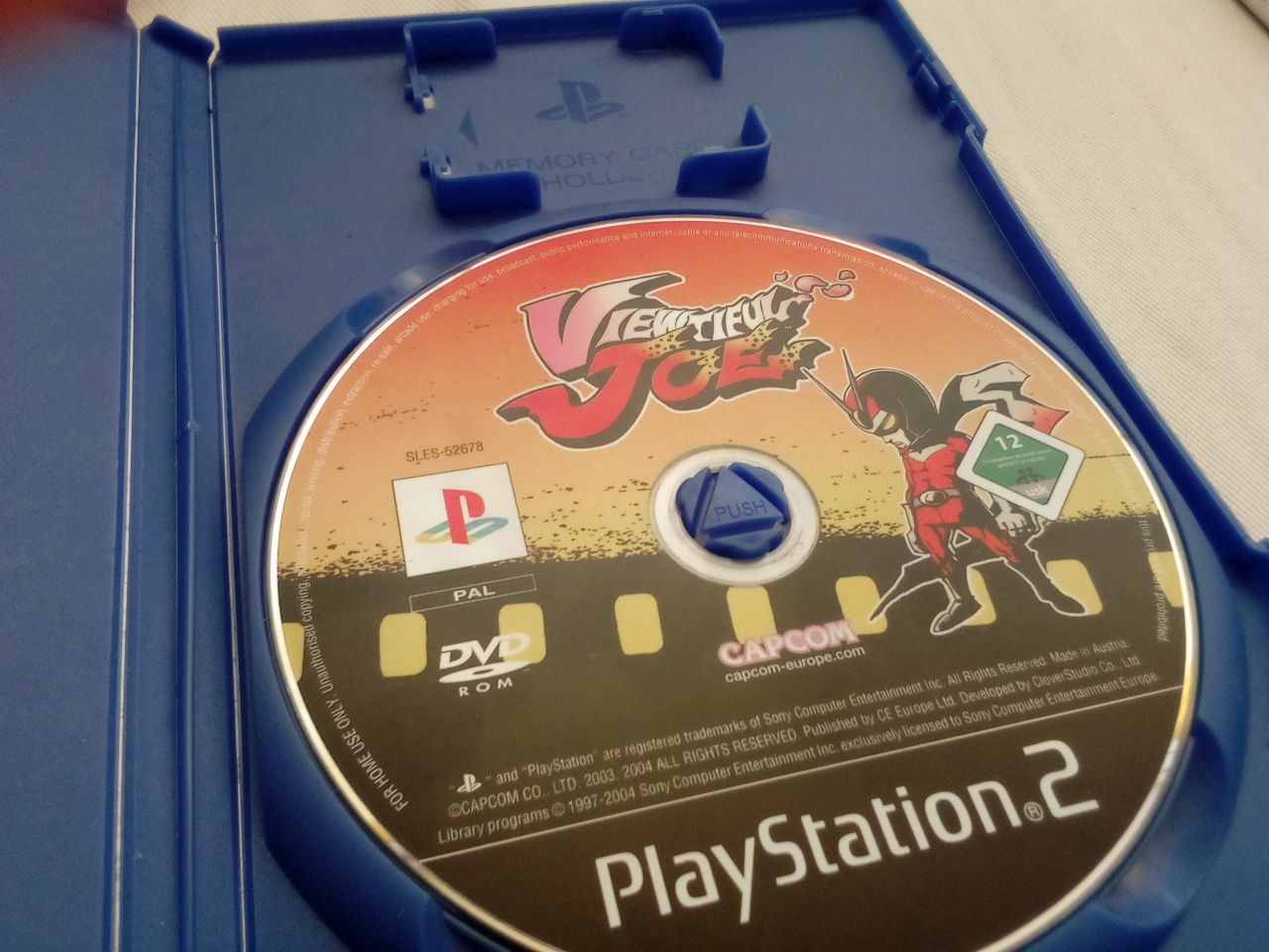 Viewtiful Joe 1 PS2 gra Playstation 2 klasyk przygodowa nawalanka rare