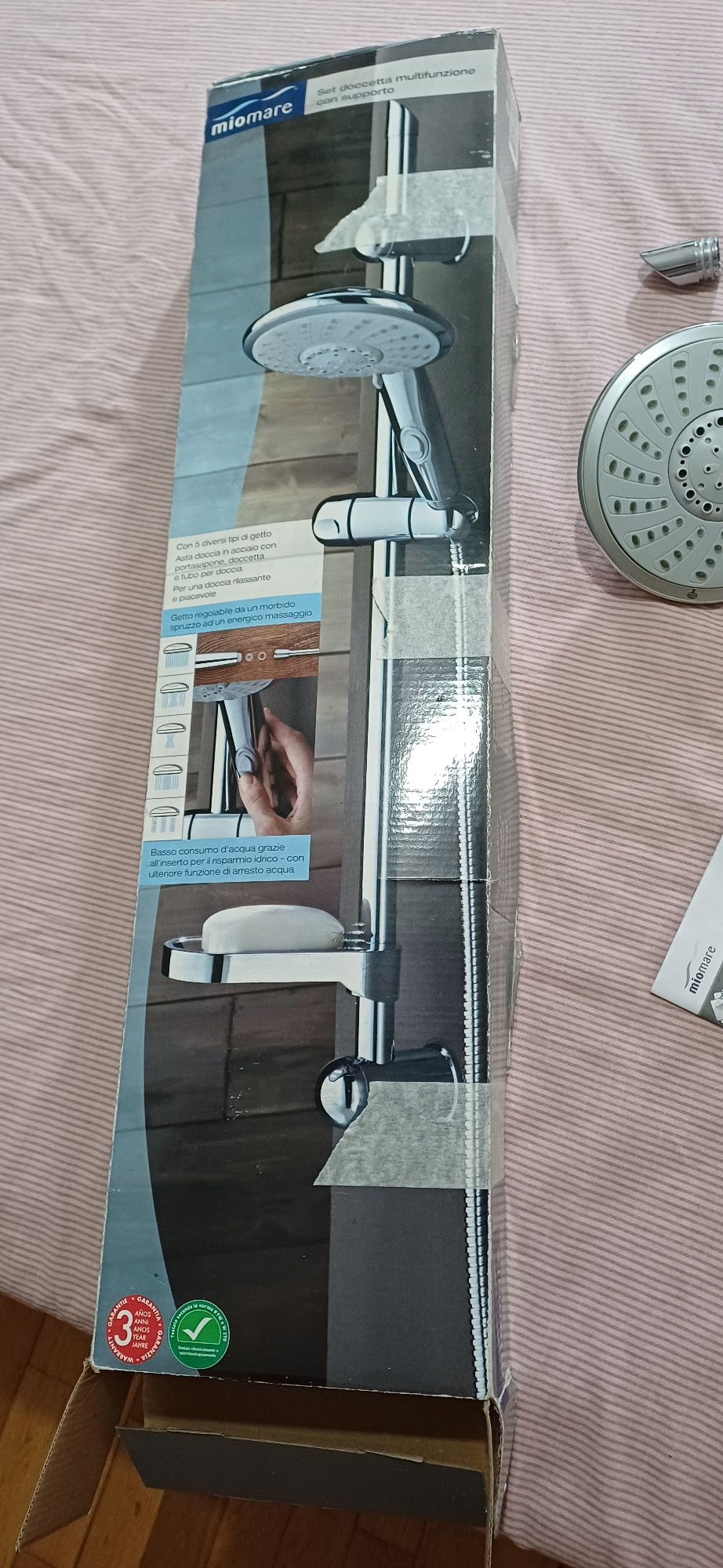 Conjunto de chuveiro multifunções miomare