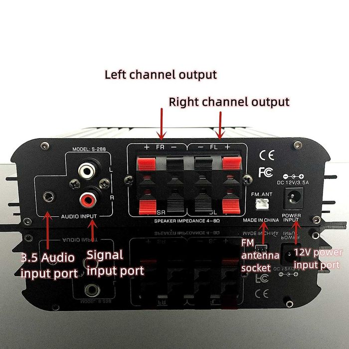 Amplificador S-288 - Digital Audio Player Output Amplifier