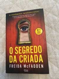 Livro “o segredo da criada” de Freida McFadden