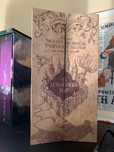 Карта мародеров Хогвартс The marauder's map Hogwarts Джоан Роулинг