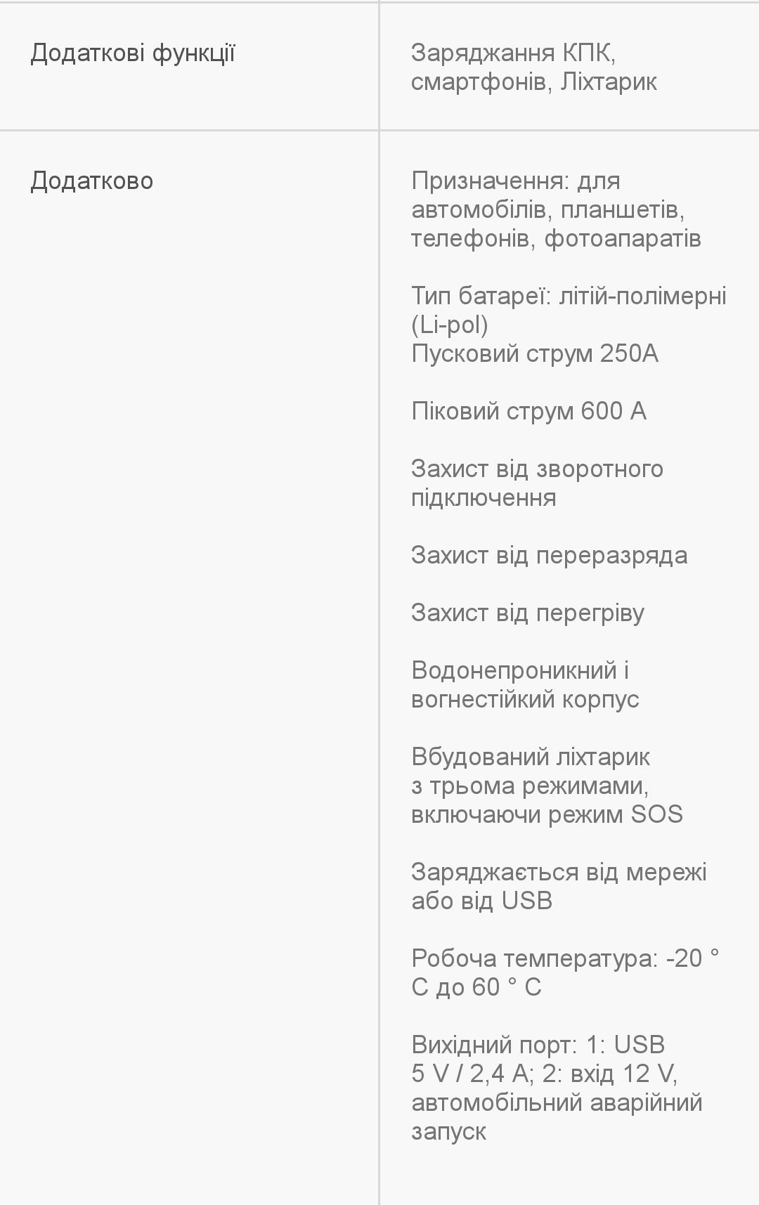 Автономный пусковое устройство павер бан