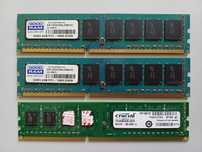 Pamięć RAM DDR3 2x4GB goodram + 4GB crucial