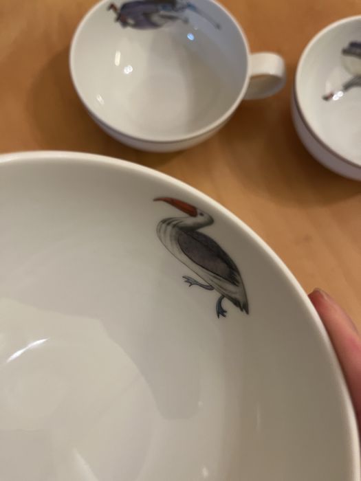 Vista alegre, Teresa Lima - Bule de chá e Xicaras