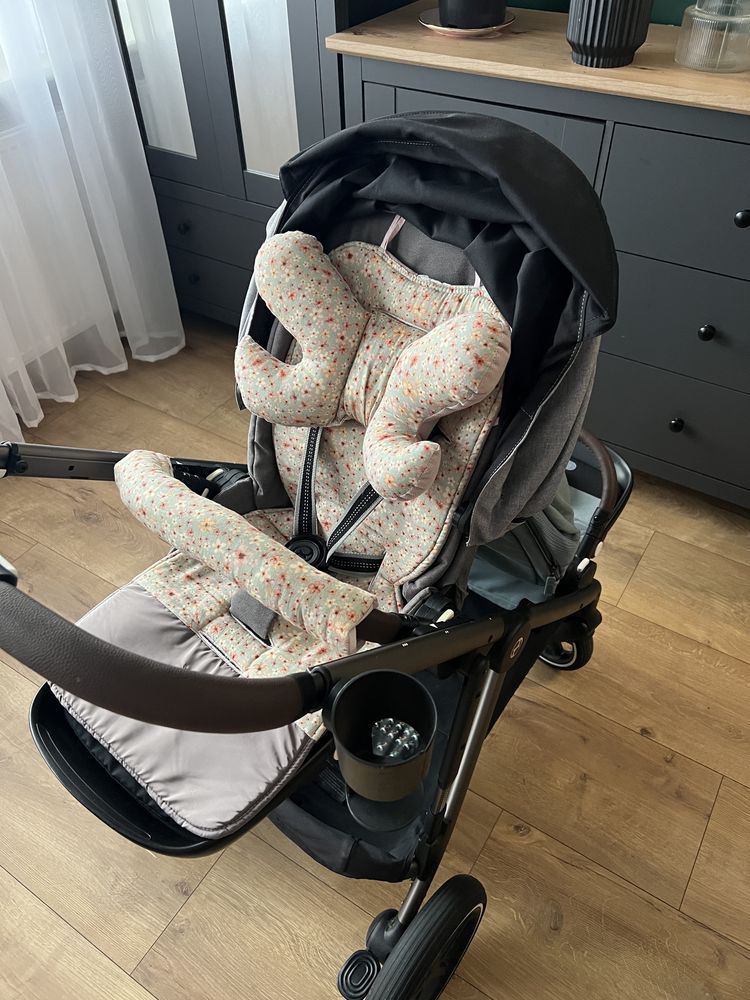 Wózek dziecięcy Cybex Gazelle S – Sky Blue, rok po roku lub bliźniaczy