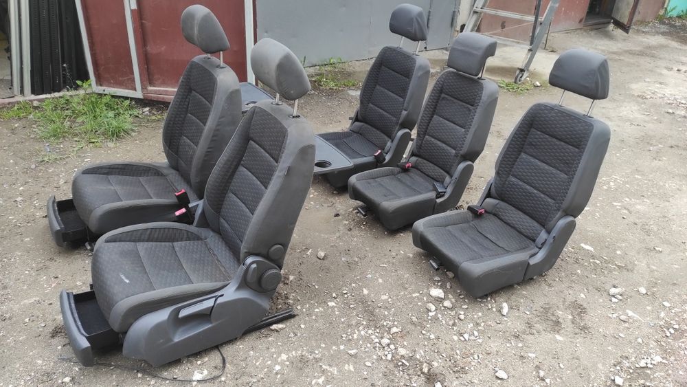 Сидения трафик кадди touran тауран сидіння ящик підлога крутілка caddy