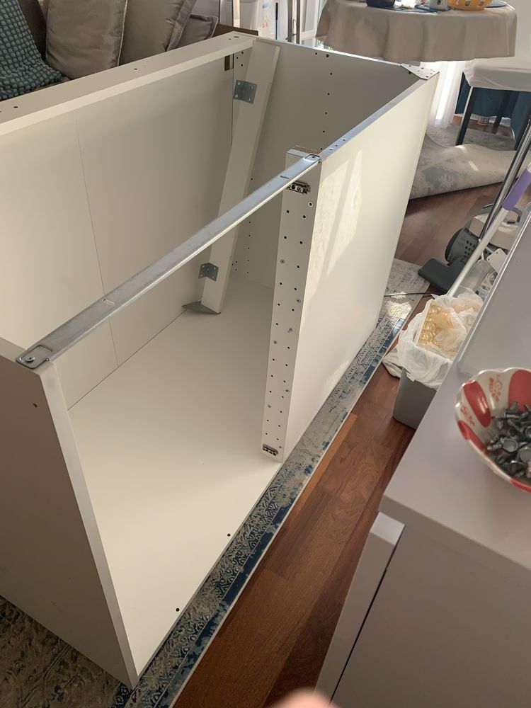 Ikea narożna szafka stojąca 128 cm