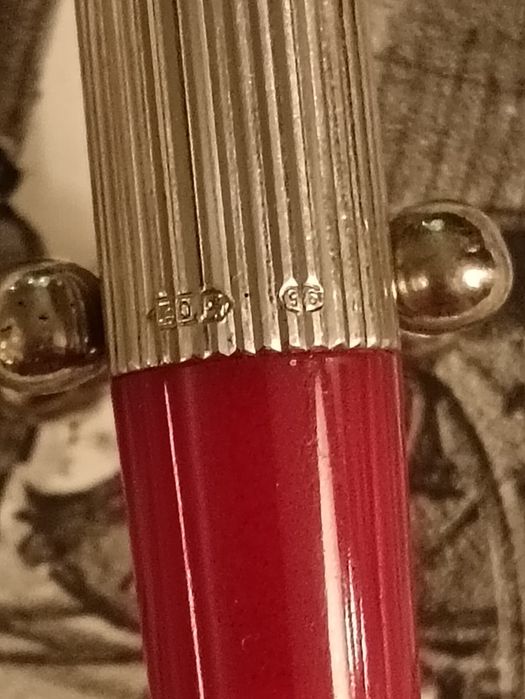 Caneta Delta Euro 2004 em prata 925