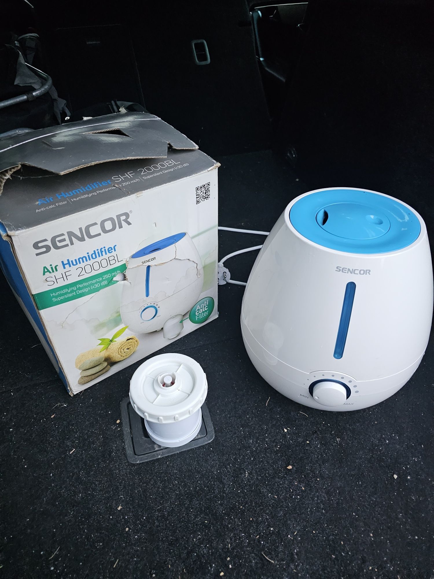 Nawilżacz Sencor SHF 2000BL uszkodzony