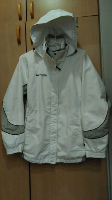 kurtka z kapturem Columbia Vertex haft logo