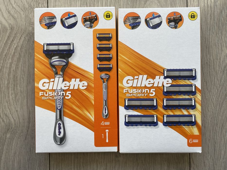 Maszynka do golenia Gillette Fusion 5 + 10x wkłady zapasy Okazja