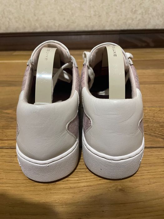 Стильные кроссовки кеды бренда Michael Kors из натуральной кожи