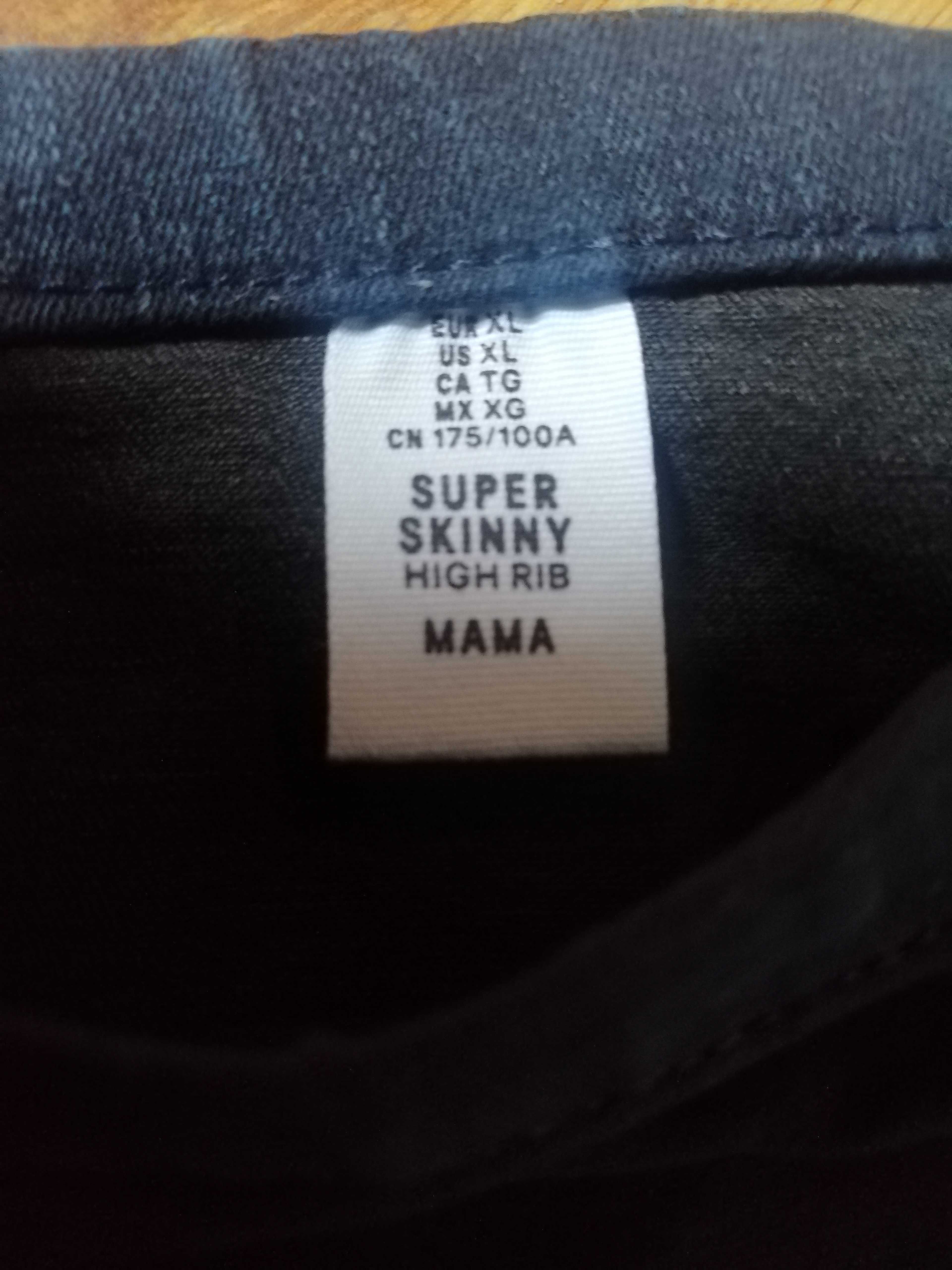 Jeansy ciążowe H&M r. XL